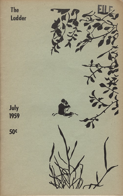 Cover of June 1959 issue of The Ladder