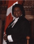 Jean Augustine in speaker's robes. Image no. ASC04448.